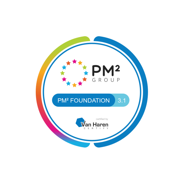 Certified PM² Foundation 3.1 by PM² GROUP - bon d'examen